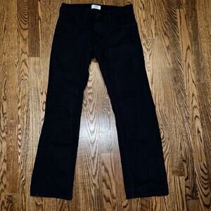 Levis Denizen Jeans Mens 30x30 Black 285 Relaxed Fit Straight Leg Stretch Denim